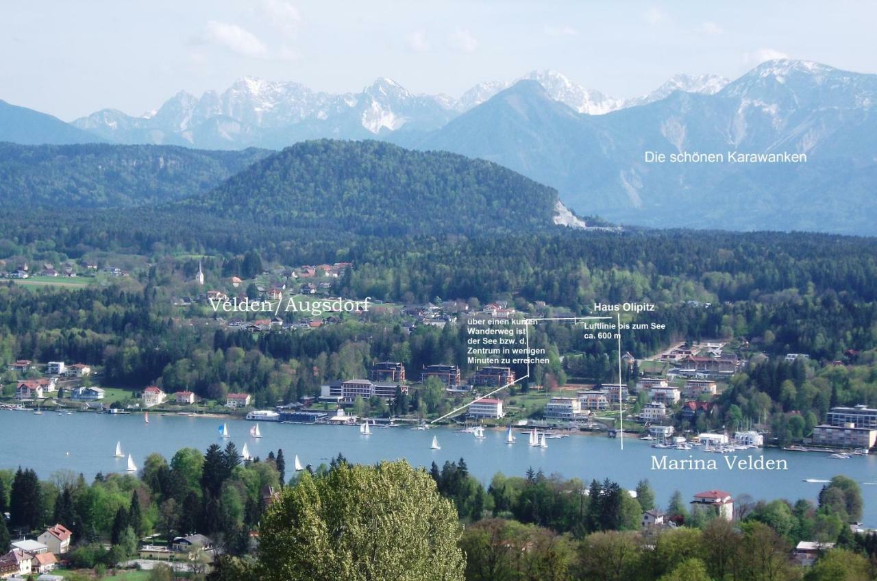 Ferienwohnungen Irmgard Olipitz Velden am Wörthersee Dış mekan fotoğraf